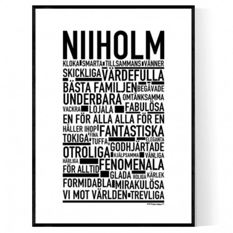 Niiholm Poster 