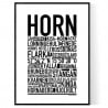 Horn Poster