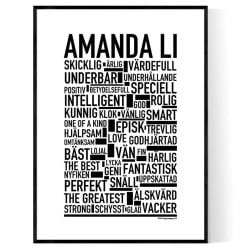 Amanda-Li Poster