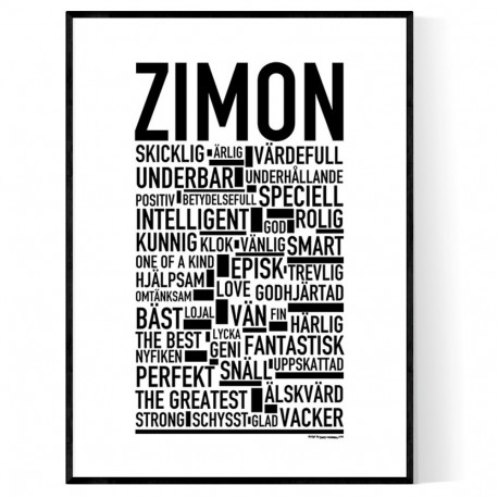 Zimon Poster