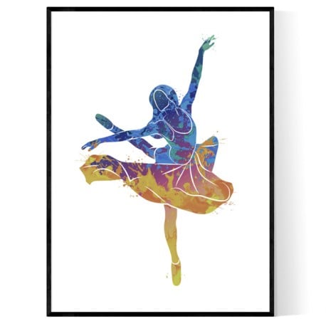 Dancing Girl Poster