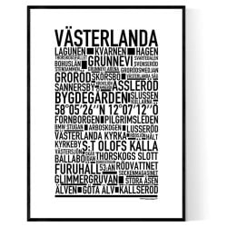 Västerlanda Poster