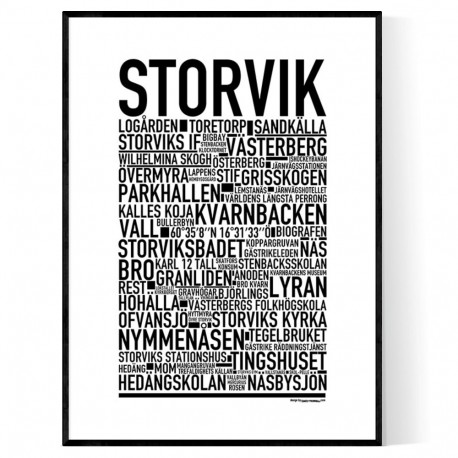 Storvik Poster