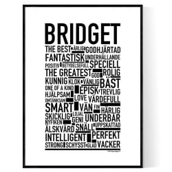 Bridget Poster