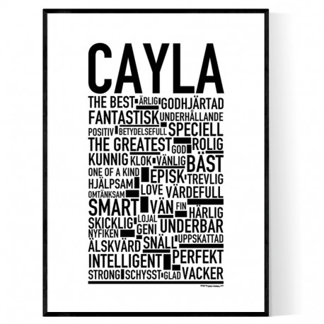 Cayla Poster