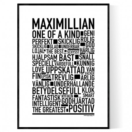 Maximillian Poster