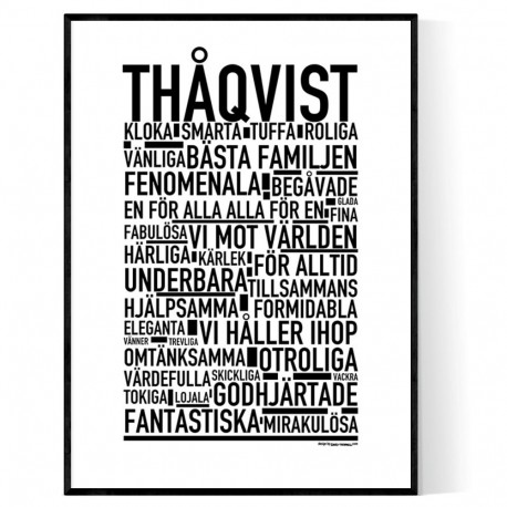 Thåqvist Poster 