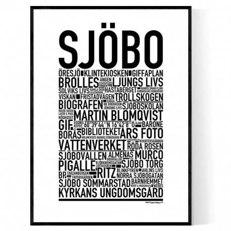 Sjöbo Poster