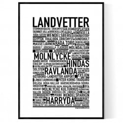 Landvetter Poster