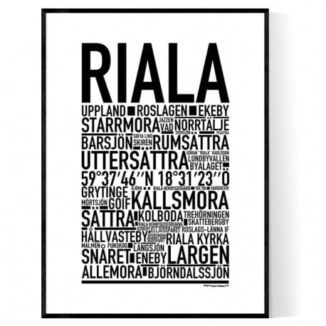 Riala Poster