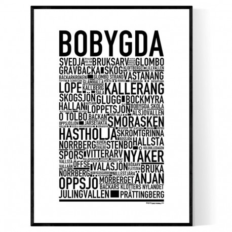 Bobygda Poster