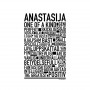 Anastasija Poster
