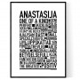 Anastasija Poster