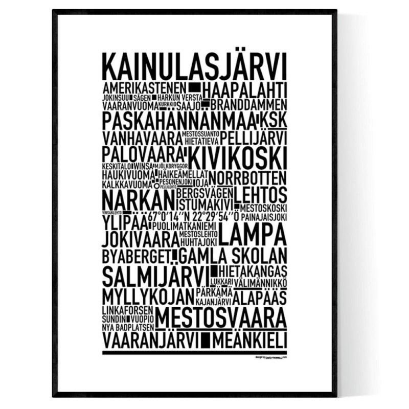 Kainulasjärvi Poster