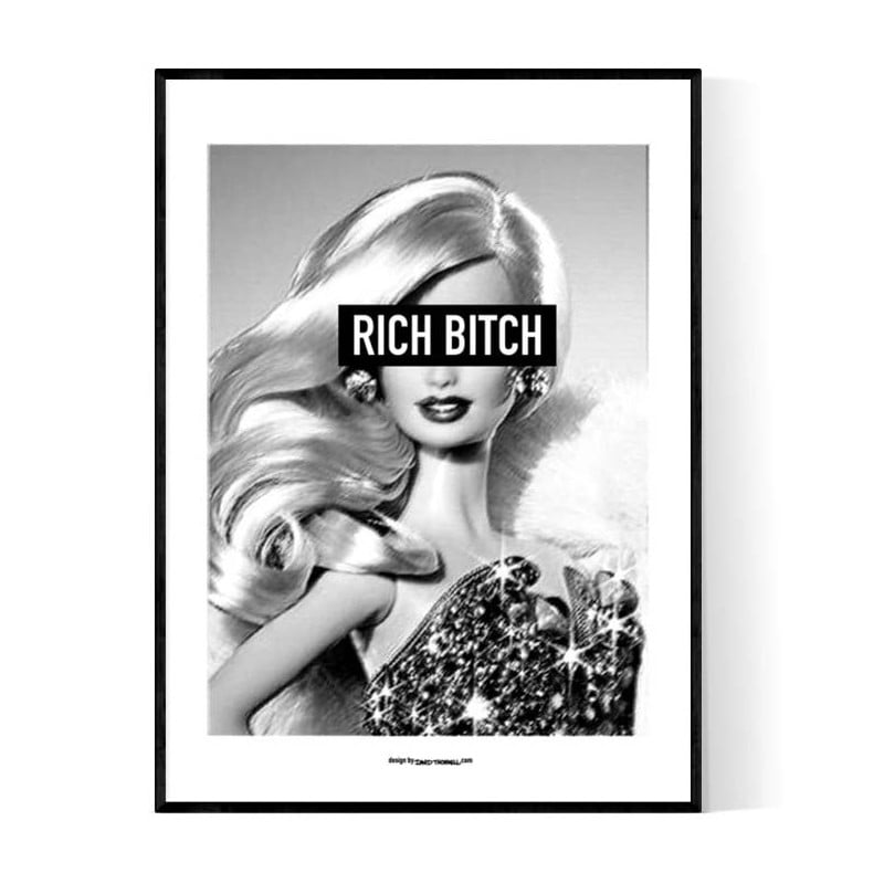 Rich Bitch Poster