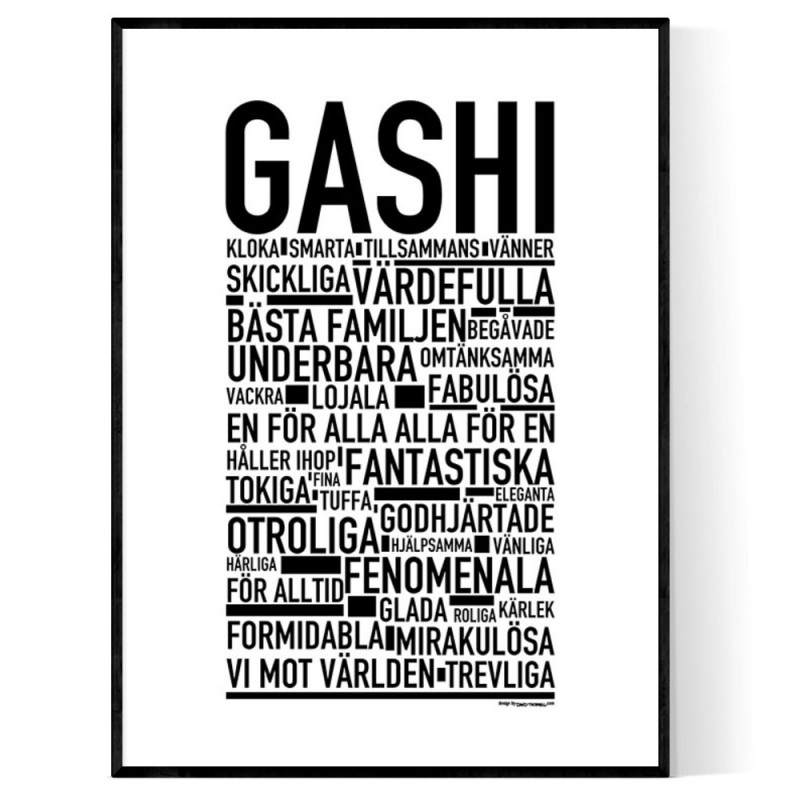 Gashi Poster