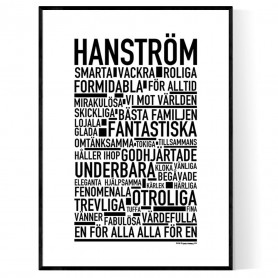 Hanström Poster