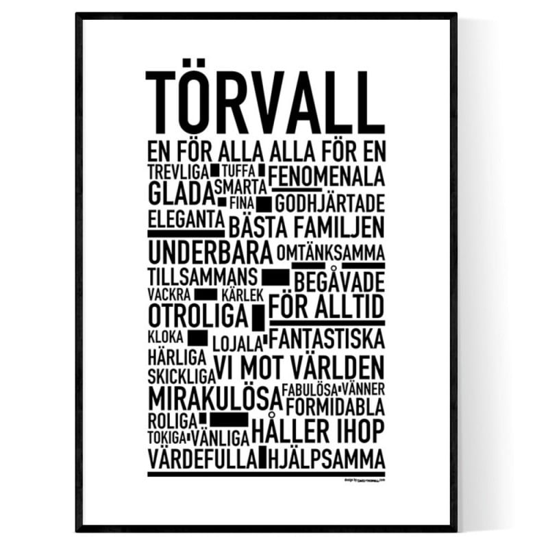 Törvall Poster