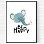 Be Happy Poster