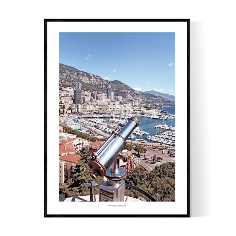 Monaco Port Poster