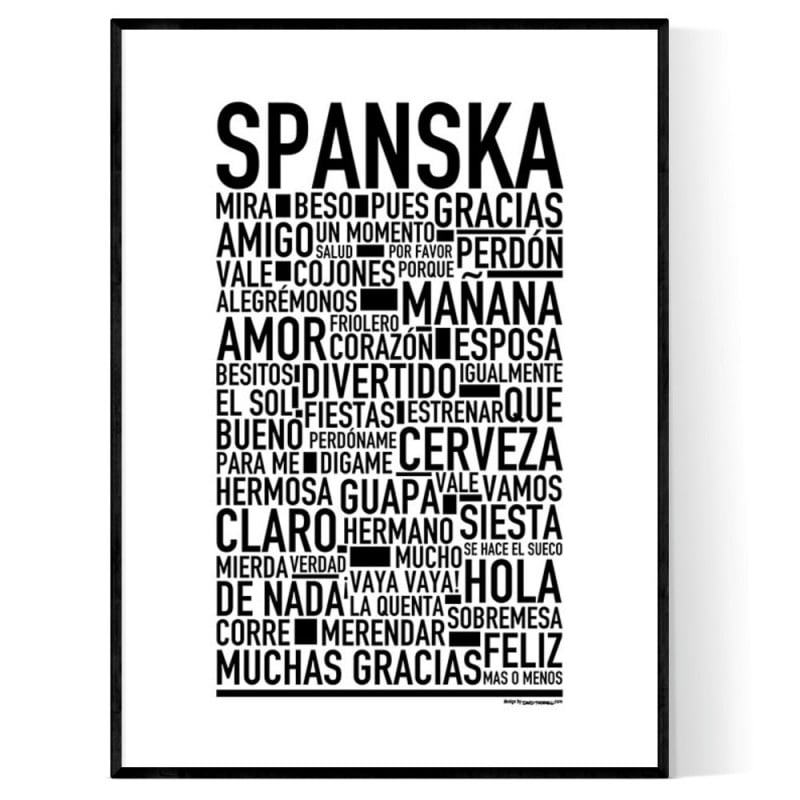 Spanska Poster
