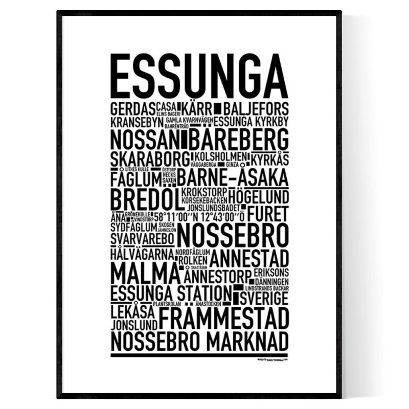 Essunga Poster