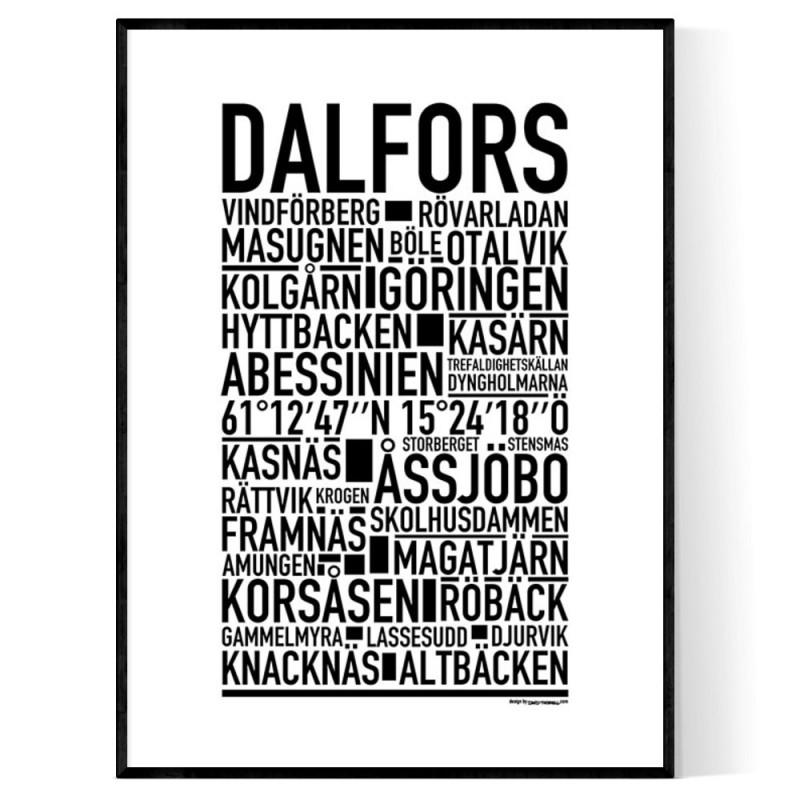Dalfors Poster