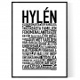 Hylén Poster
