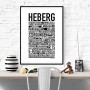 Heberg Poster