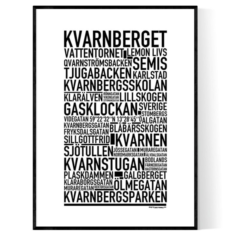 Kvarnberget Poster