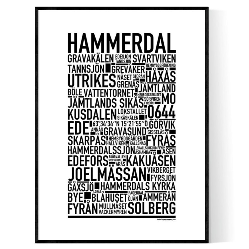 Hammerdal Poster