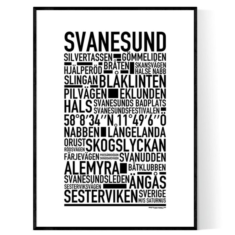 Svanesund Poster