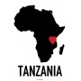 Tanzania Heart Poster