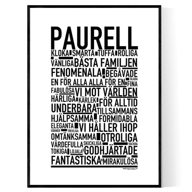 Paurell Poster