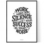 Work In Silence Poster