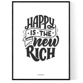 Happy Rich Poster