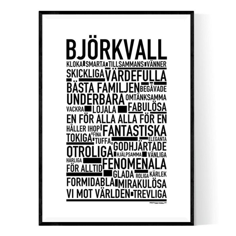 Björkvall Poster