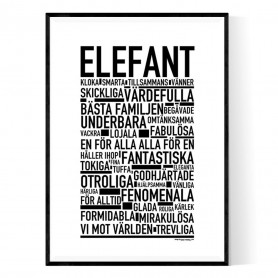 Elefant Poster