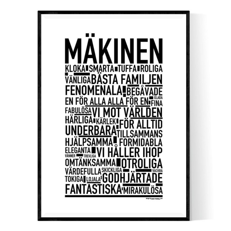 Mäkinen Poster