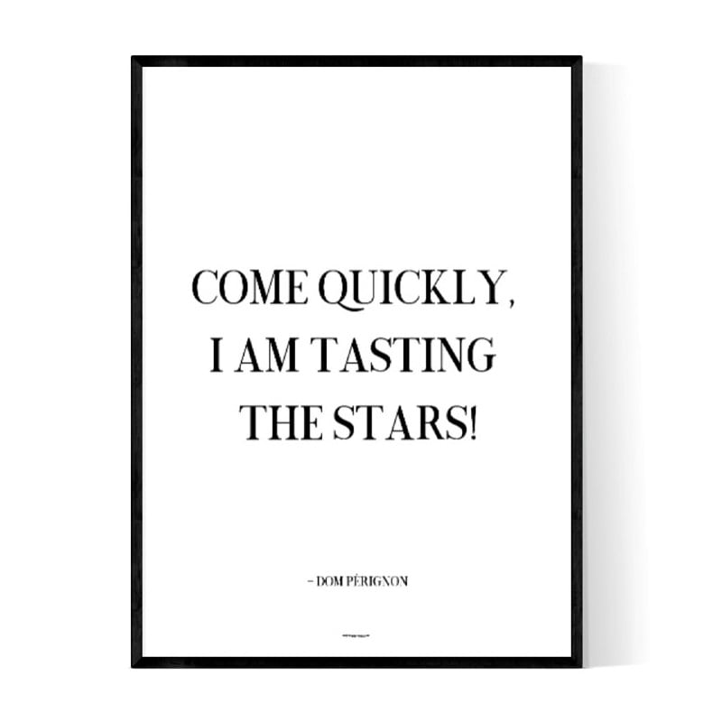 Tasting The Stars Poster