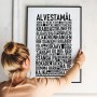 Alvestamål Poster