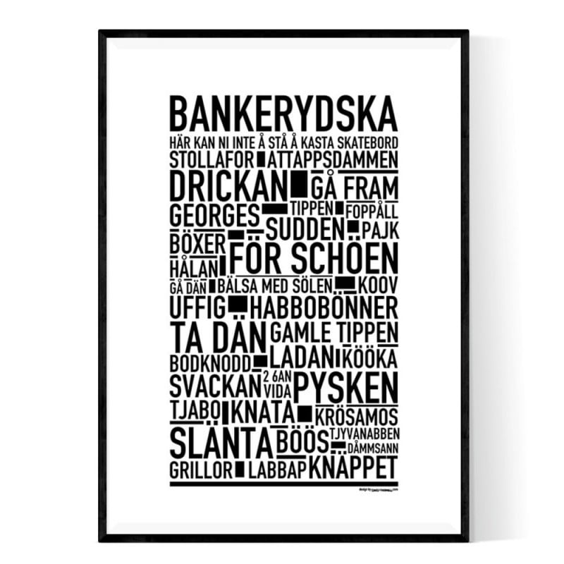 Bankerydska Poster