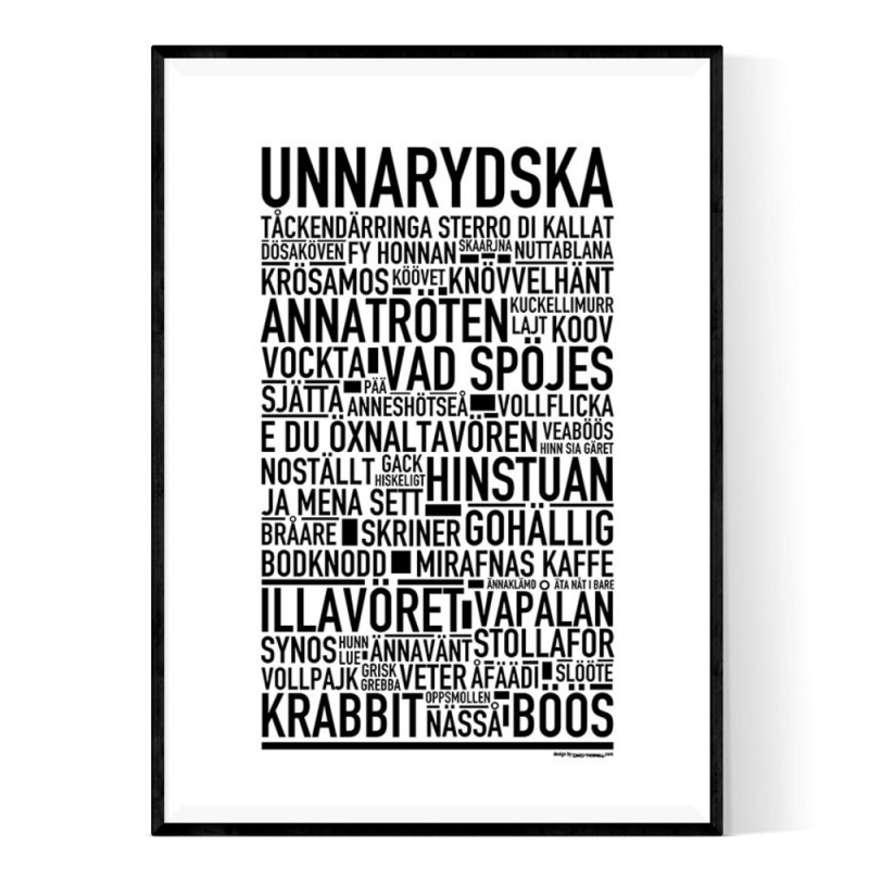 Unnarydska Poster