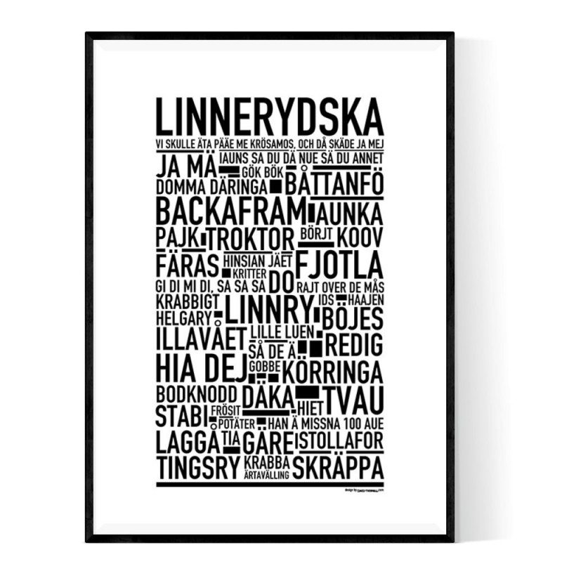 Linnerydska Poster