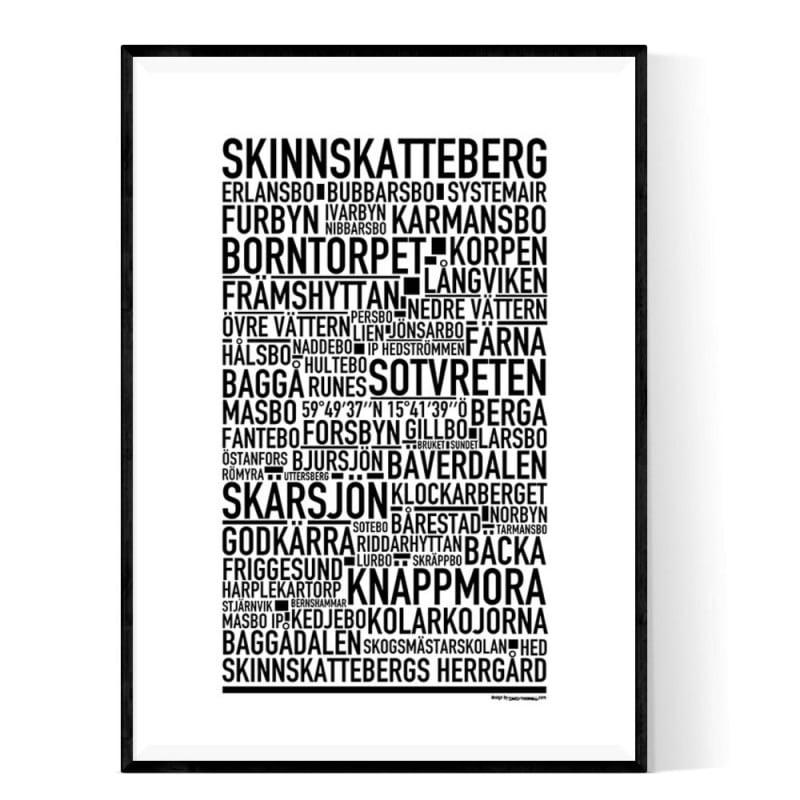 Skinnskatteberg Poster