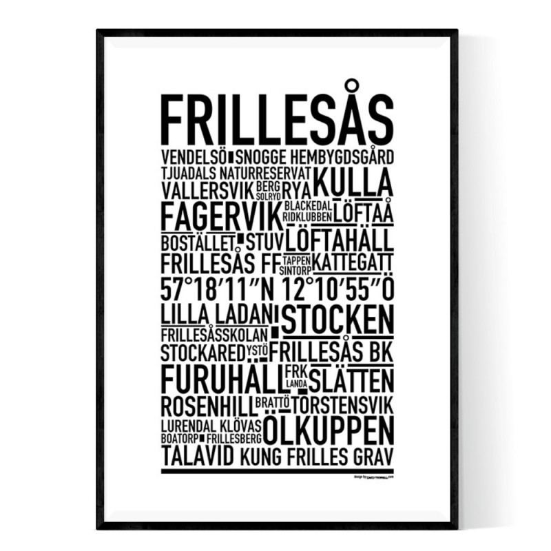 Frillesås Poster