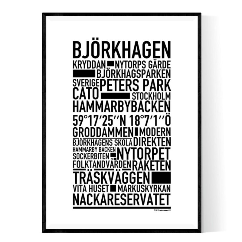 Björkhagen Poster