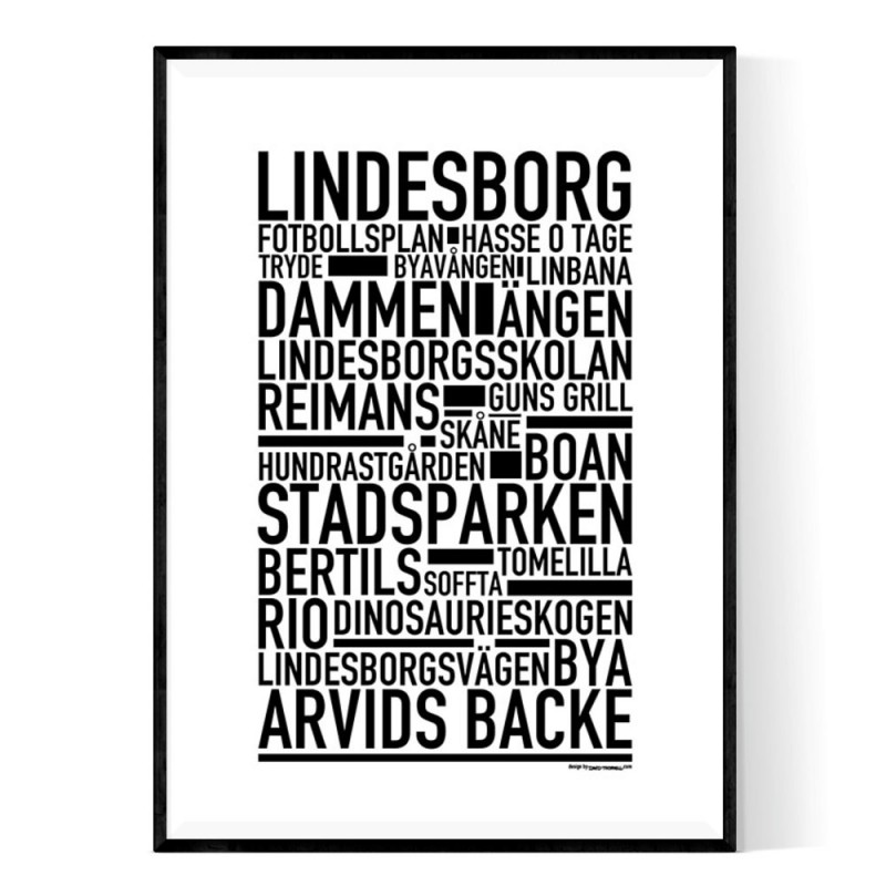 Lindesborg Poster