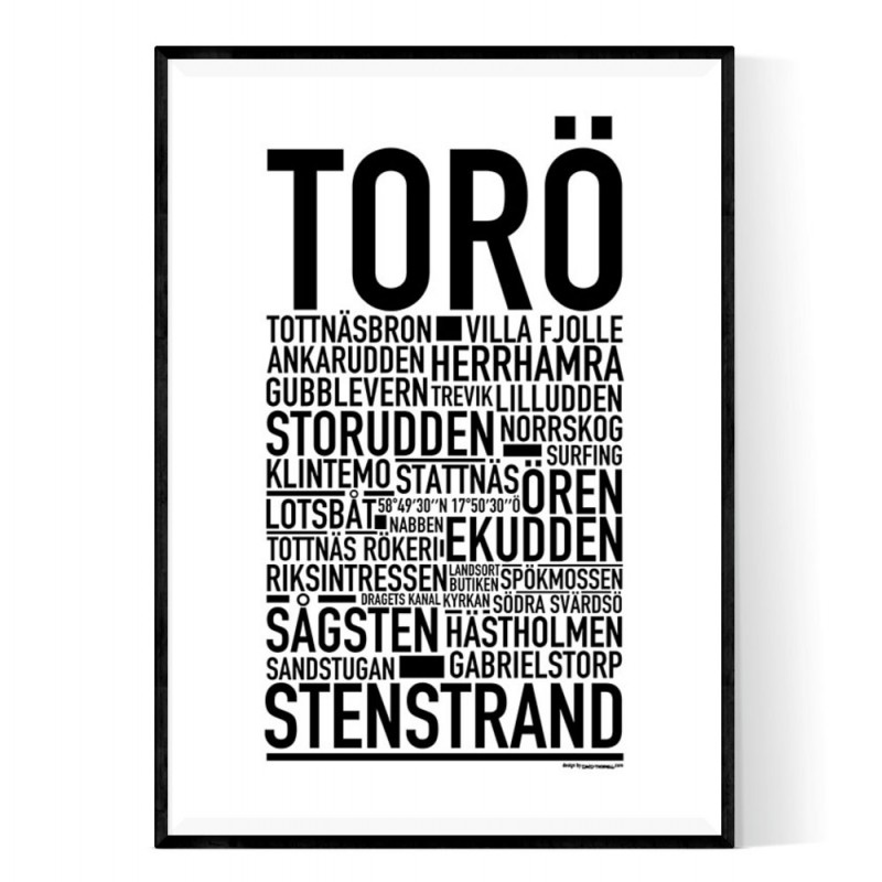 Torö Poster