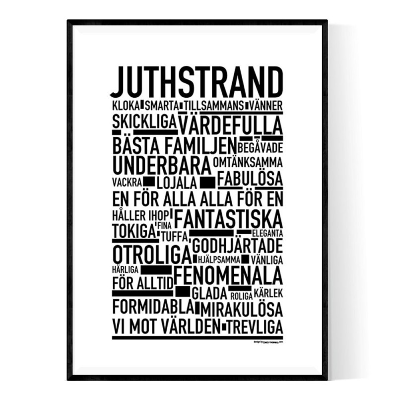 Juthstrand Poster